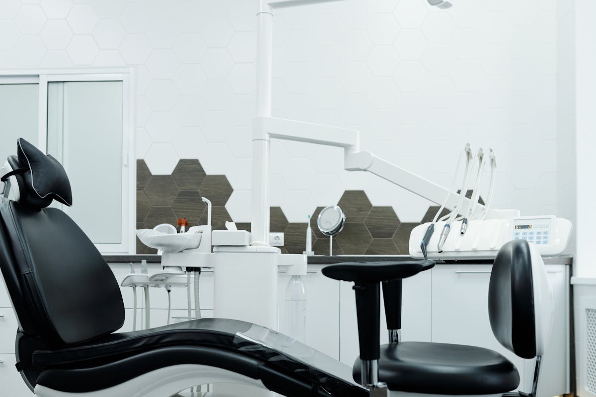 Modern dental clinic chair preview for Harbour Dental demo