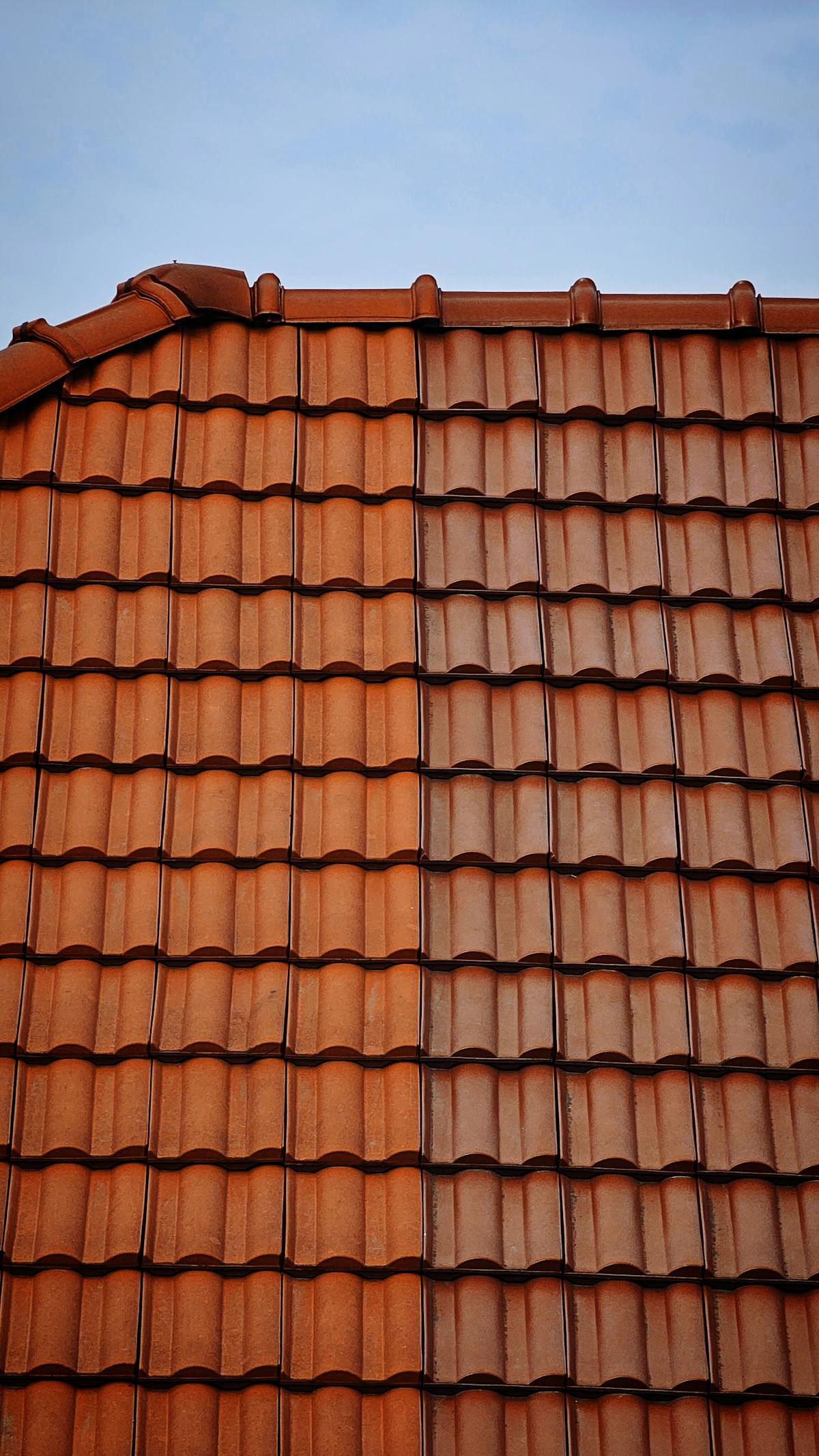 Clay roof and sky preview for Oakline Roofing demo